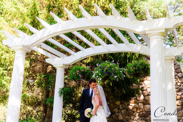 Summer Garden Ceremony Andover Country Club Wedding Ashley Mike