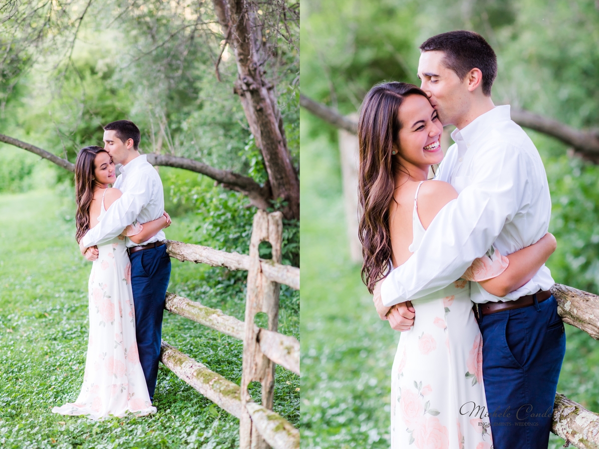 Boston Engagement Session At Red Wing Farm Reservation In Chelmsford