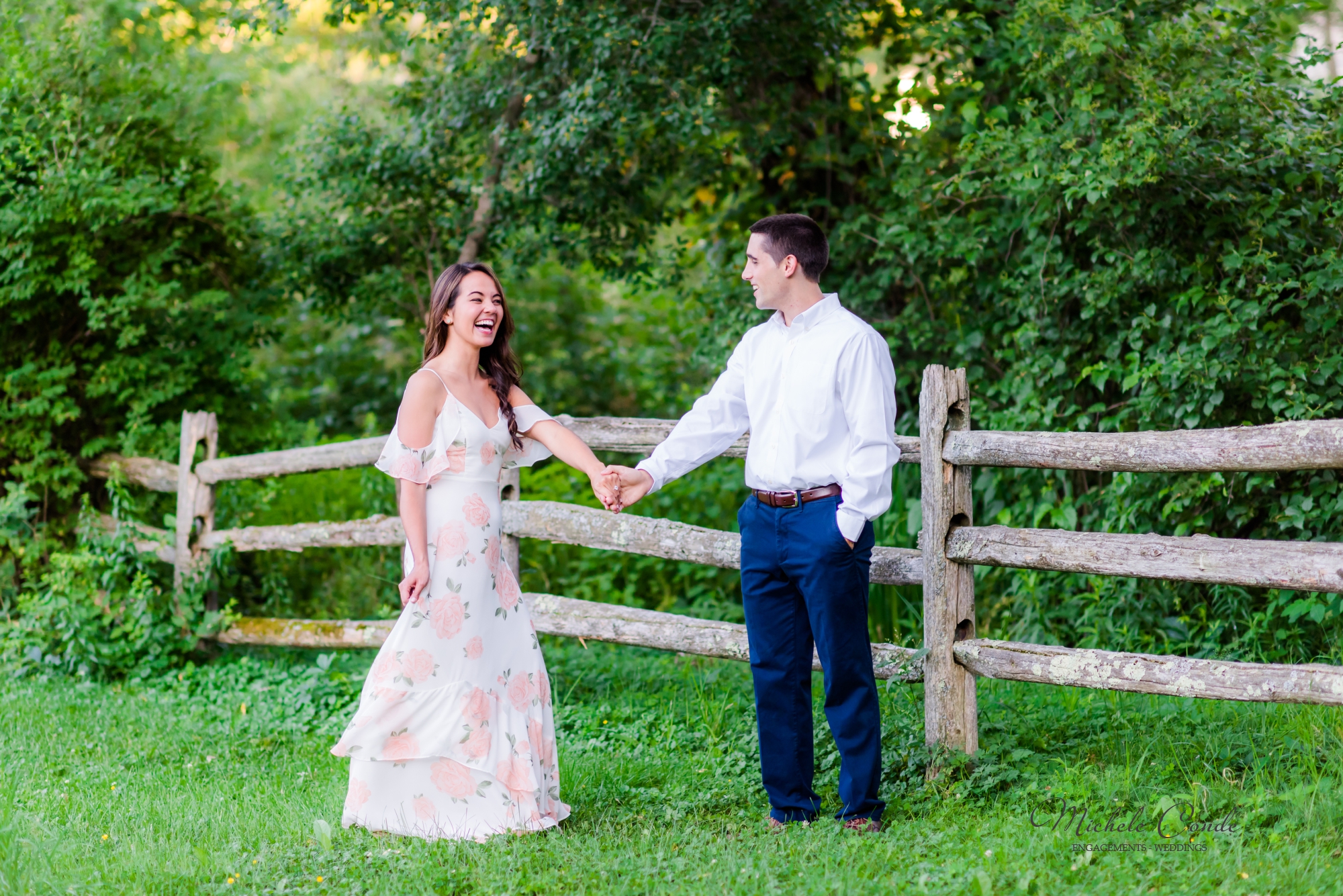 Boston Engagement Session At Red Wing Farm Reservation In Chelmsford