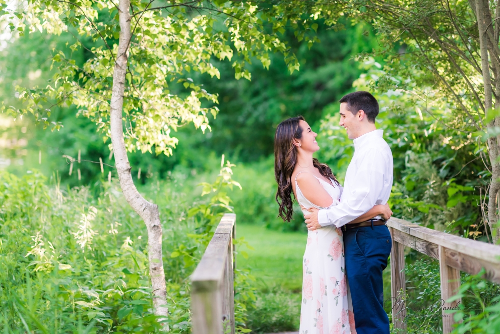 Boston Engagement Session At Red Wing Farm Reservation In Chelmsford