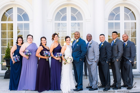Tupper Manor Beverly MA Spring Purple Wedding: Gina + Carlos - Michele ...