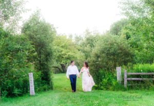 Boston Engagement Session At Red Wing Farm Reservation In Chelmsford